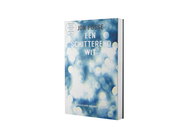 Omslag van het boek 'een schitterend wit' van Jon Fosse, vertaald door Marianne Molenaar.