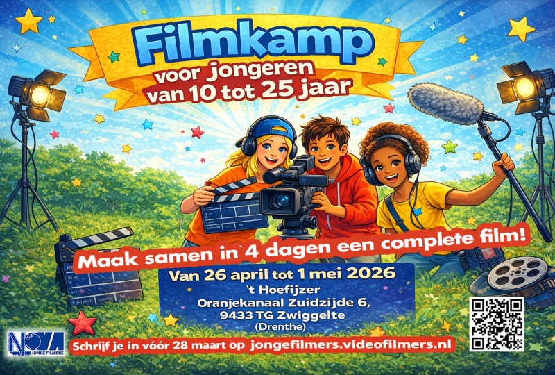 Filmkamp NOVA Jonge Filmers | Zwiggelte, Drenthe