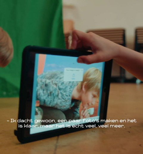 Filmeducatie op school in Groningen