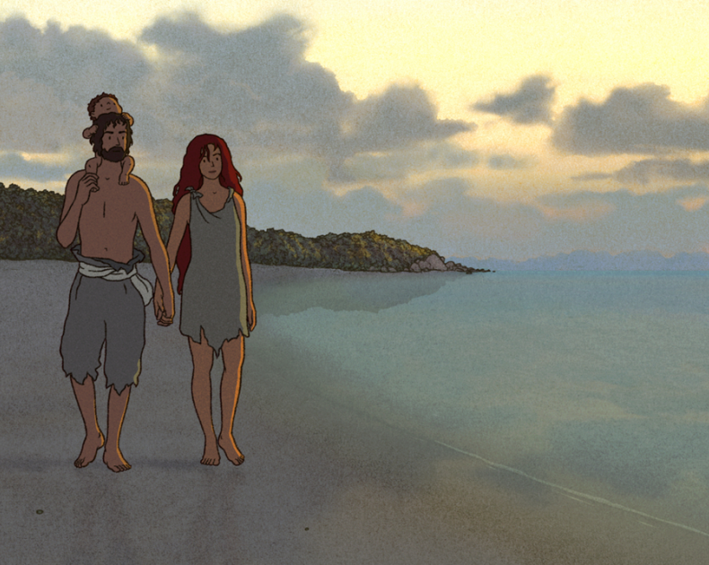 [The Red Turtle-Michael Dudok de Wit (regie)-2016-Pascal Caucheteux, Vincent Maraval, Grégoire Sorlat, Toshio Suzuki, Isao Takahata (productie)]